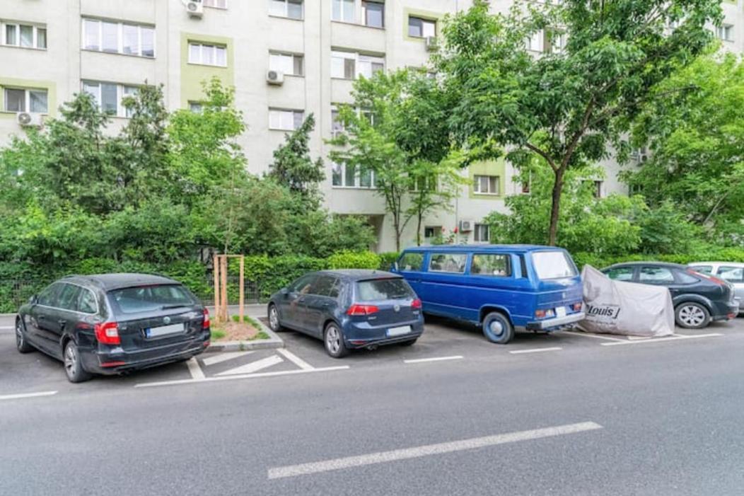 Cosy & Chic Studio Close By Victoria Square Bukarest Exterior foto