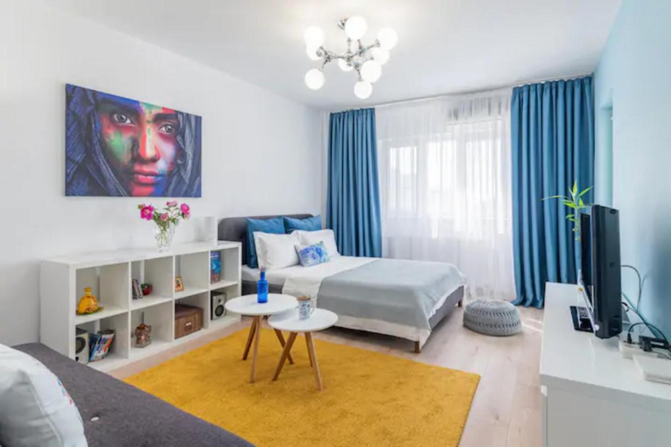 Cosy & Chic Studio Close By Victoria Square Bukarest Exterior foto